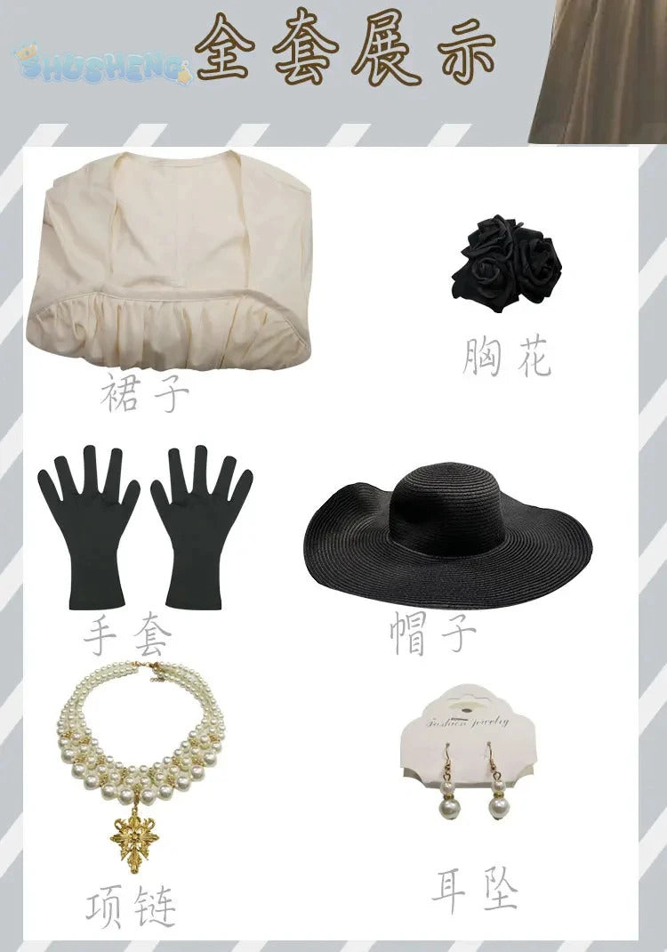 Halloween party Lady dimitrscu cosplay costume chamelain Alcina biohazce Comtesse sexy cosplay Lady Vampire Shusheng