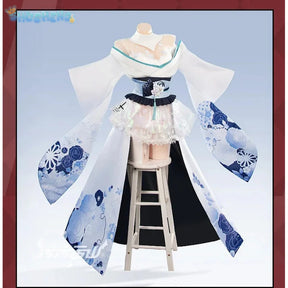 NIKKE：The Goddess of Victory Cinderella Cosplay Costume Halloween Party Elegant Kimono Dress Props Wig Gloves Woman New Uniform