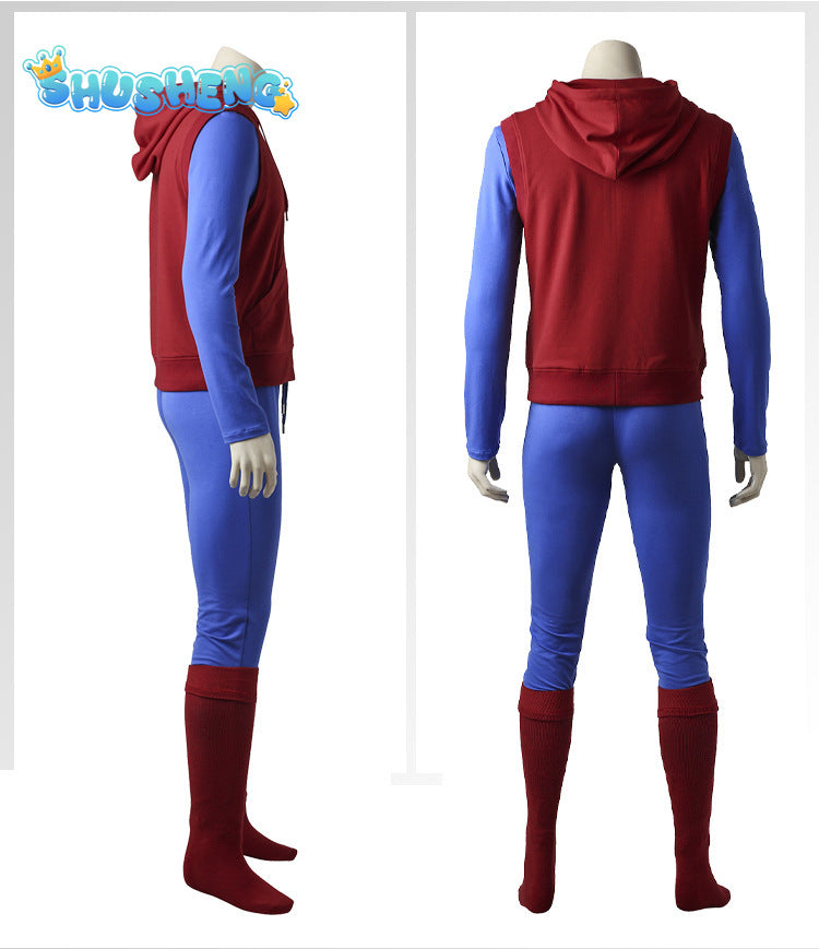 Spider-Man Costume Cosplay Peter Parker Spiderman Casual Suit Movie Spider-Man : Homecoming Cosplay Costume Halloween