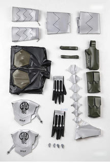 Kafka Hibino  Kaiju Cos No. 8  Cosplay Costume Halloween party high-quality leather jumpsuit shoulder armor prop accessory set