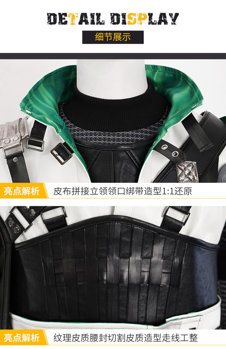 Cloud Strife Cosplay Costume Uniform Game Final Cos Fantasy Suit Halloween Party Clothes