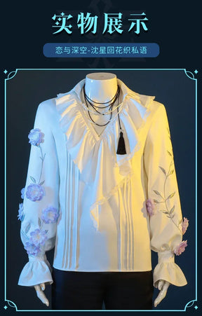 Game Love and Deepspace Xavier Cosplay Costume Lost Flower Hue Uniform Halloween Carnival Party Christmas Play Role Clothes