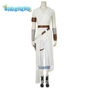 Star and Wars Rey Cosplay Costume The Rise of Skywalker Rey Cosplay Uniform Set Adult Halloween Carnival Party Costumes for Woma