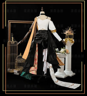 Arknights Walking in the Golden Dream  Muelsyse‌ Cosplay Costume Uniform Halloween Carnival Party Christmas Play Role Clothes