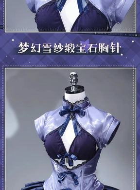 Kagari Hibana The Magical Girl and the Evil Lieutenant Used to Be Archenemies Cosplay Costume Halloween Woman Sweet Lolita Set