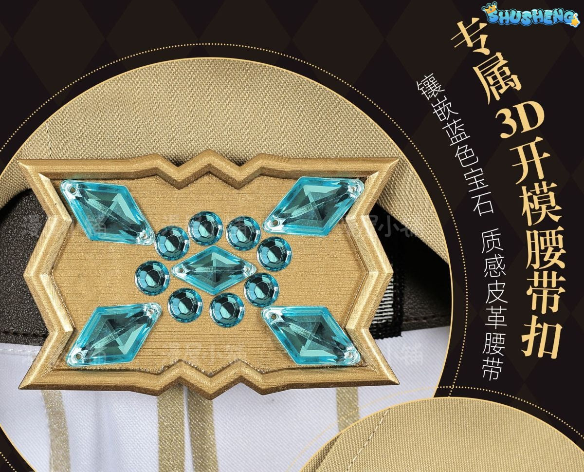 Identity V Norton Campbell Prospector Cosplay Costume Resplendent Lone Wolf‌ Uniform Halloween Carnival Party Play Role Clothing