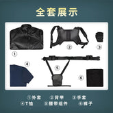 Thunderbolts Bucky Barnes Cosplay Winter Soldier Costume Halloween Men's Fantasy Uniform Coat Props Shoes Accessories Net Set