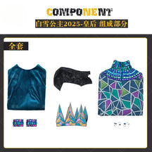 The Evil Queen Cosplay Costume Uniform Halloween Carnival Party Christmas Play Role Clothes Clothing for Women
