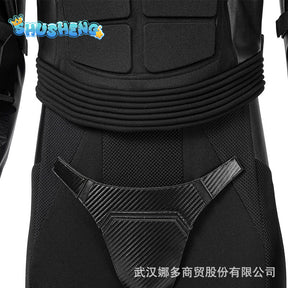 The Boys Season 2 Black Noir Cosplay Costume Mens Superhero Battle Suit Adult Black Jumpsuit Outfit for Halloween Carnival