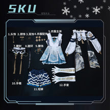 Shusheng Love And Deepspace Heroine LiuYunWanFeng Game Suit Gorgeous Dress Uniform Cosplay Costume Halloween Party Outfit Women