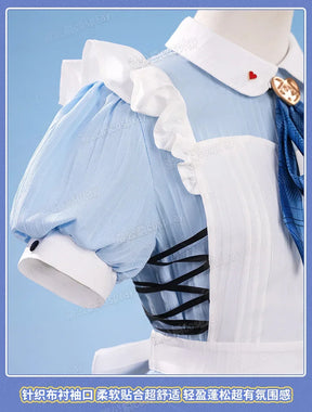LoveLive μ's X GIGO Full Set Cosplay‌‌ Concert Costume Maid Uniform Halloween Carnival Party Christmas Play Role Clothing