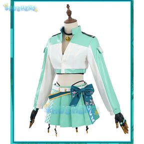 Genshin Impact Kirara Racing Suits Women Cosplay Costume Game Anime Party Uniform Hallowen Play Role Clothes Clothing Shusheng