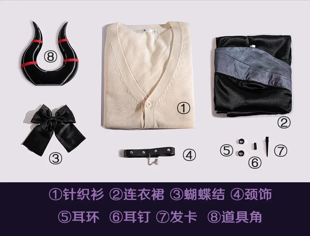 Blue Archive Onikata Kayoko Cosplay Costume Uniform Halloween Carnival Party Christmas Play Role Clothes Clothing