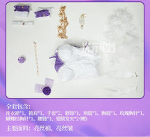 Robin Cosplay Game Honkai: Star Rail Costume Wig Shawl brooch wings accessories gorgeous sexy dress Halloween Christmas uniform