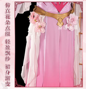 Hot Game Honor of Kings Lady Zhen/Zhen Ji Cosplay Costume