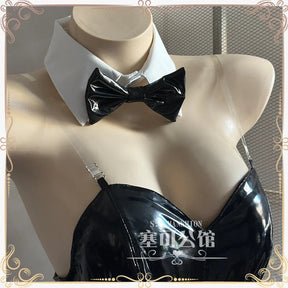 Suzumiya Haruhi No Yuuutsu Suzumiya Haruhi Nagato Yuki Asahina Mikuru cosplay costume Women Halloween sexy bunny girl jumpsuit