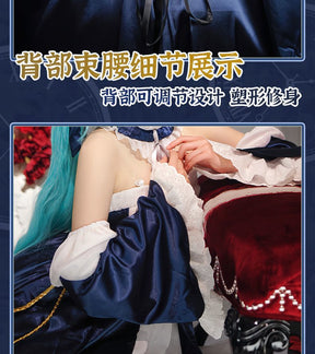 Hatsune Miku Cosplay Costume 39 Party Moon Dress Clothing Accessories Set Anime Carnival Stage Show Magnificent Suit Girl Outfit