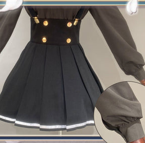 Anime Spy Classroom Hanazono Lily Cosplay Costume Wig Shirt Skirt Girls JK School Uniform Halloween