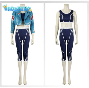 New Games Street Fighter Cos Costumes Cammy Cosplay Female Anime Character Uniform Performance Halloween Carnival Costumes