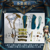Identity V Anne Lester Toy Merchant Fashion Game Suit Gorgeous Dress Cosplay Costume Halloween Party Outfit Women