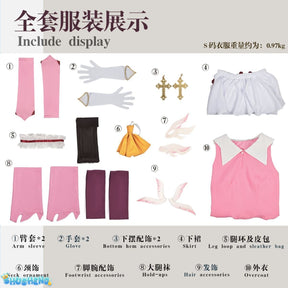 Anime Fate/Kaleid Liner Illyasviel von Einzbern Cosplay Costume Prisma Illya Wand Women Girls Halloween Roleplay Shoes Prop