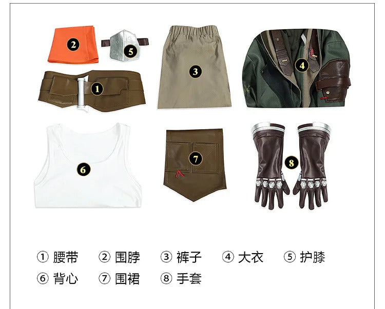 LoL Arcane：League of Legends2 Ekko Cosplay Costume Game Party Uniform Hallowen Carnival Role Clothes Clothing Shusheng