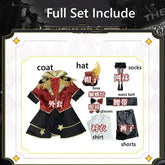 Margaretha Cell Female Dancer Cosplay Game Identity V Costume Hat glasses stockings accessories Halloween party uniform set