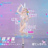 Game NEEDY GIRL STREAMER OVERDOSE KAngel/Ame-Chan Cosplay Costume Rabbit Girl Outfit Halloween Carnival Party Clothing