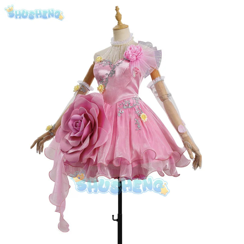 Identity V Margaretha Zelle Female Dancer Valentine's Day Dress Elegant Cosplay Costume Party Halloween Party Outfit