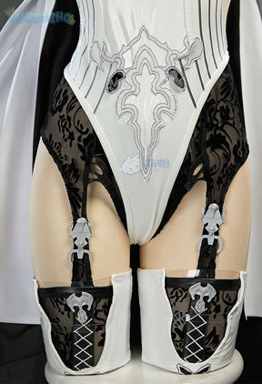 Game NieR Re[in]carnation True Dark 10H Liberation War Cosplay Costume Sexy one-piece bodysuit and accessories Halloween 10H Set