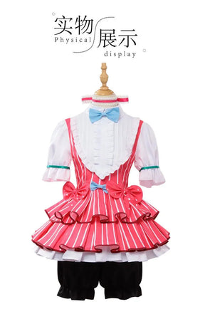 Girls Band Cry NINA ISERI Cosplay The Silent Fish Nlna lserl Costume Halloween Party Woman Dress Ladies Sweet Lolita Uniform Set