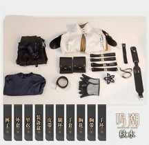 Wuthering Waves Aalto Intelligence Merchant Cosplay Costume Fashionable Handsome Accessories Props Halloween Party Men Uniform