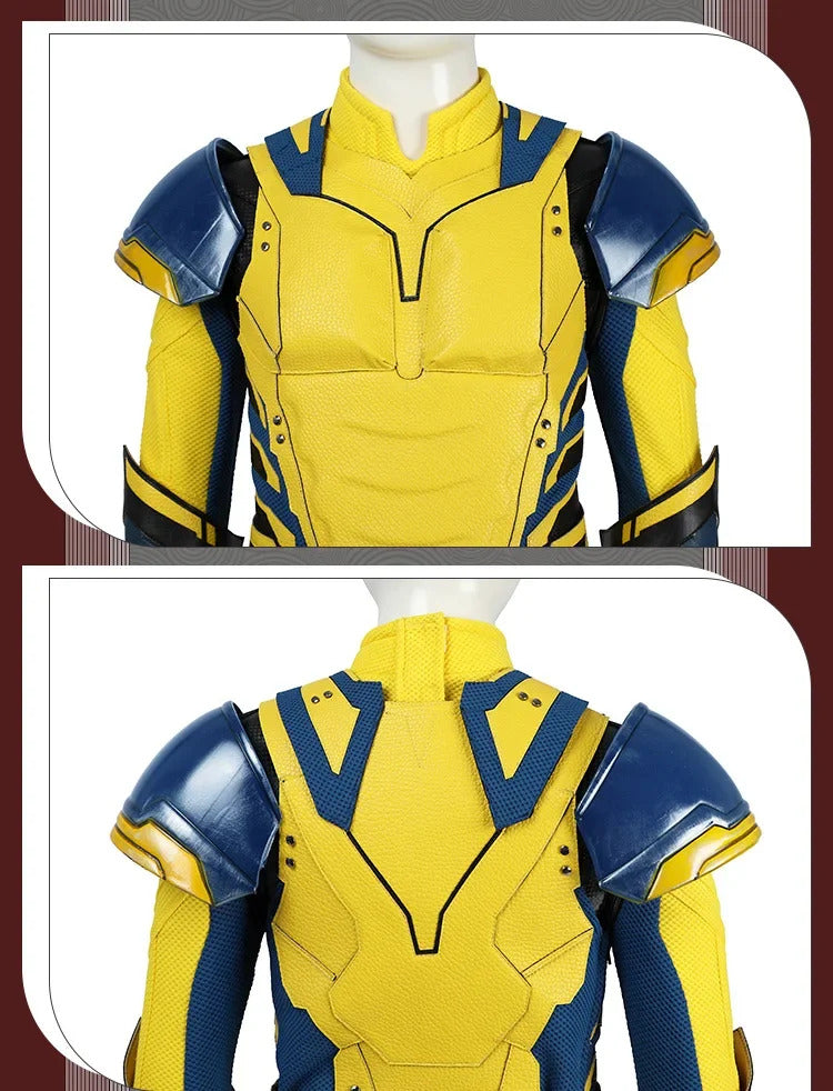 Dead cos pool 3 Wolverine Cosplay Costume Uniform Halloween Carnival Party Christmas Play Role Clothes Clothing for Children