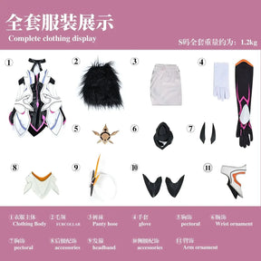 Kiana Kaslana Cosplay Costume Honkai Impact 3 Uniform Halloween Carnival Party Christmas Play Role Clothes Clothing for Women