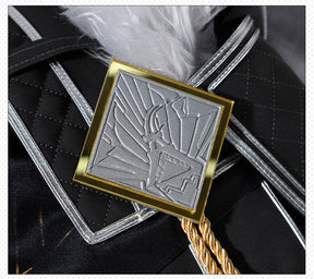 Shusheng-R Clair Obscur:Expedition 33 Verso Cosplay Costume Halloween Men's Fantasy Uniform Coat Props Shoes Accessories Set