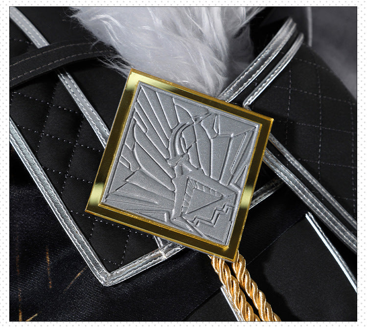 Shusheng-R Clair Obscur:Expedition 33 Verso Cosplay Costume Halloween Men's Fantasy Uniform Coat Props Shoes Accessories Set