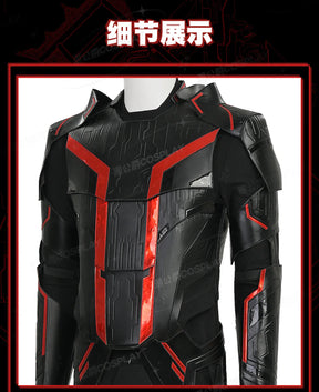 Shusheng-R Movie Tron:Ares Ares Full Set Uniform Shoes Cosplay Costume
