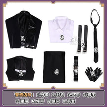 Love and Deepspace Xavier  Cosplay Costume Edge of Intelligence Uniform Halloween Party Christmas Play Role Clothes Women Men