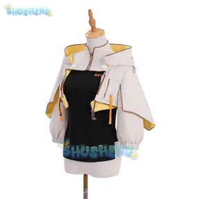 Final Fantasy 14 Sphene Shufen Estinien Cosplay Costume Coat Uniform Halloween Carnival Party Christmas Play Role Clothing