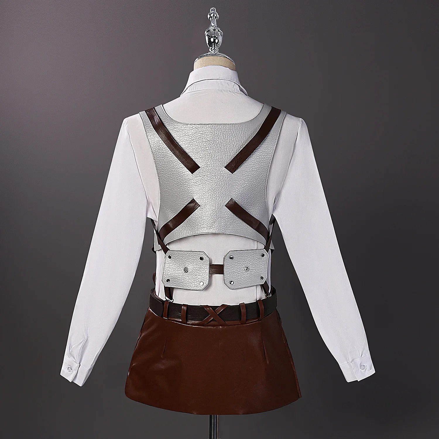 Attack on Titan‌ Eren Mikasa Levi Armin Hange Historia Reiss Cosplay Costume Scout Regiment‌ Uniform Halloween Carnival Party