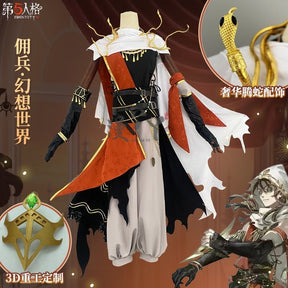 Identity V Naib Subedar Cosplay Costume Mercenary Cos Handsome Fashion Uniforms Activity Party Role Play Clothing Game