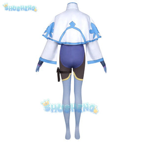 Hina Izumi Cosplay Costume Jumpsuit Anime I'm Living with An Otaku NEET Kunoichi Headwear Bag Halloween Party for Women Props