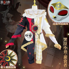 Weeping Clown Cosplay Game Identity V Joker Fashion Costume Anime Women Men Cute Suit Role Play Clothing Halloween Suit