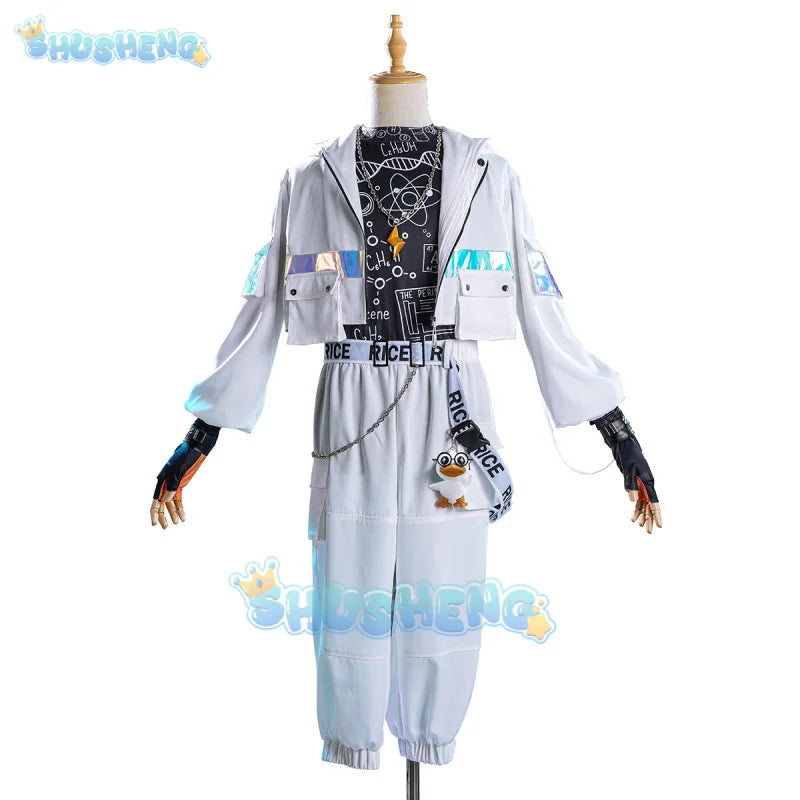 Identity V Luca Balsa Prisoner QiZhen Fashion Game Suit Gorgeous Uniform Cosplay Costume Halloween Party Outfit S-XXL