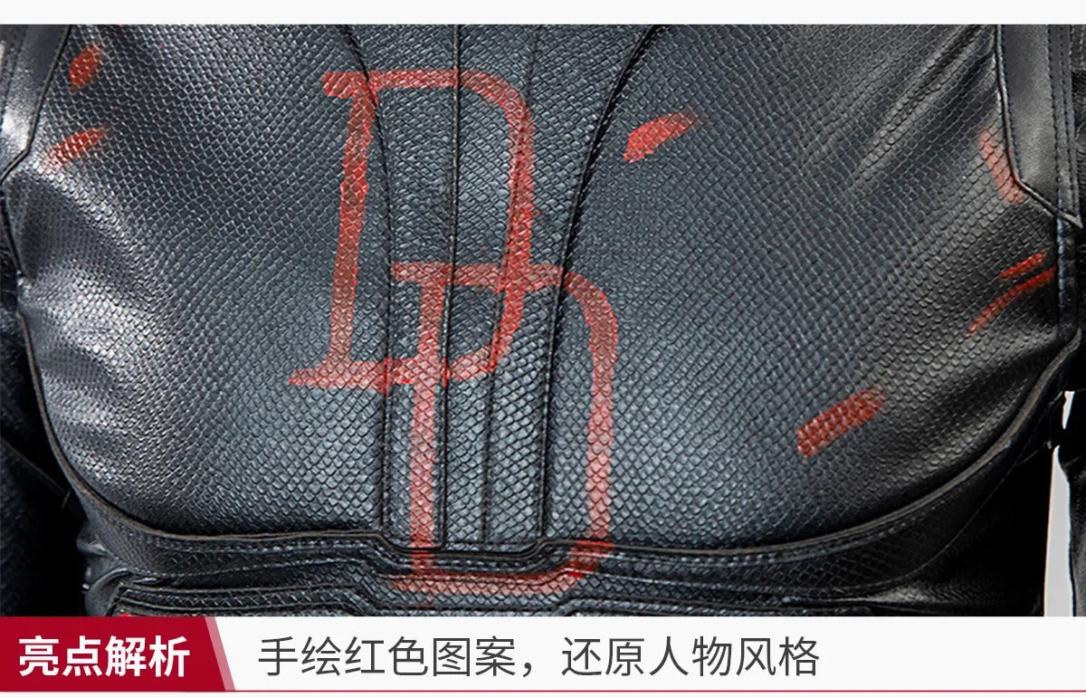 Daredevil 2 Matt Murdock Cosplay Costume Uniform Halloween Carnival Party Christmas Play Role Clothes Clothing for Men