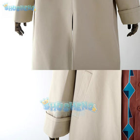 Anime Sakamoto Days Yoichi Nagumo Cosplay Costume Beige Trench Coat Shirt Assassin Taro Sakamoto Halloween Party Women Men