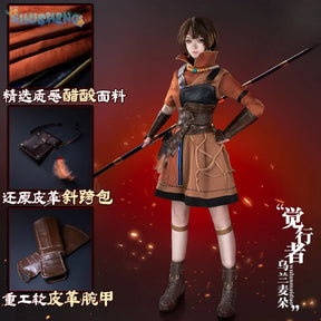 INCARNATION 2 Ulan Maiduo The awakening Cosplay Costume Wig breastplate waist bag prop jacket set Halloween new fashion uniform