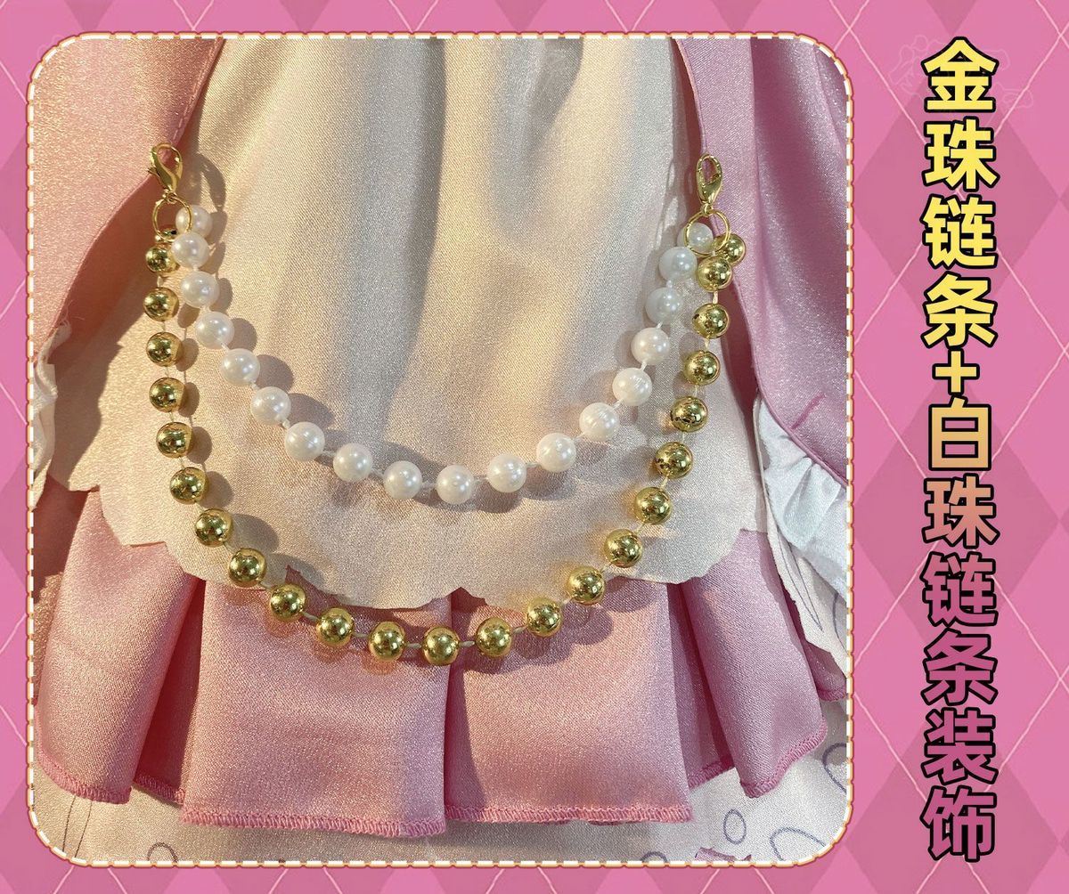 Hoshimiya Ichigo Cosplay Anime Aikatsu!Costume Sweet Lolita with Wings for Hallowmas Christmas Role Play Women
