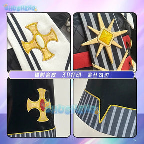 Together Stars!Suo Tsukasa Mashiro Tomoya Sengoku Shinobu Hanamura Fuyume Cosplay Costume Uniform Halloween Carnival Party