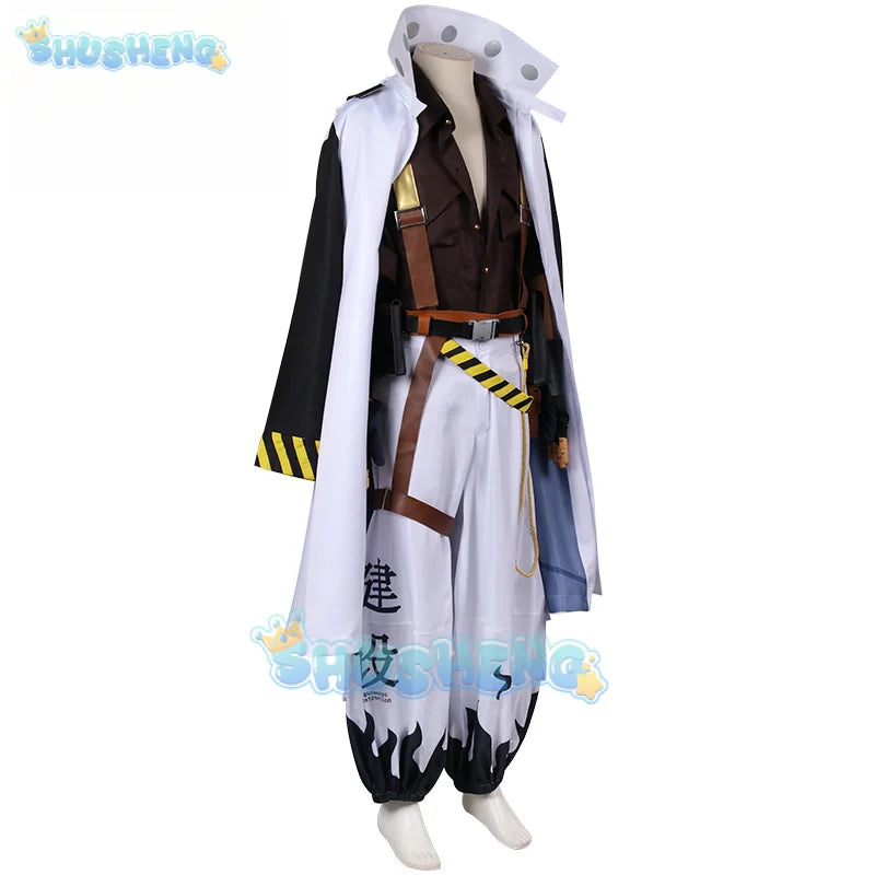 Anton Ivanov Cosplay Zenless Zone Zero ZZZ Costume New Game Cosplay Clothes Suit Set Men's Roleplay Halloween Party Uniform